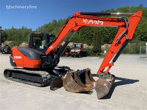 kubota kx080-3 mini excavator for sale|kubota excavator pricing.